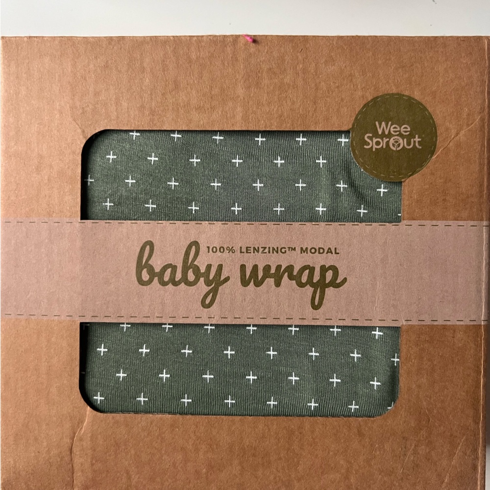 Wee Sprout Baby Wrap in Green